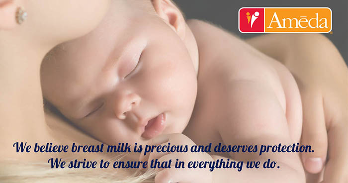 Ameda... We believe breastmilk is precious and deserves protection. We strive to ensure that in everything we do.
